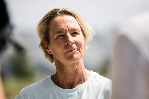 Womens National Team Media Day 16 06 2022 Martina Voss Tecklenburg national coach on ZDF Interview Womens National Team Media Day, Herzogenaurach, Adi Dassler Stadium Copyright: xBEAUTIFULxSPORTS Wunderlx