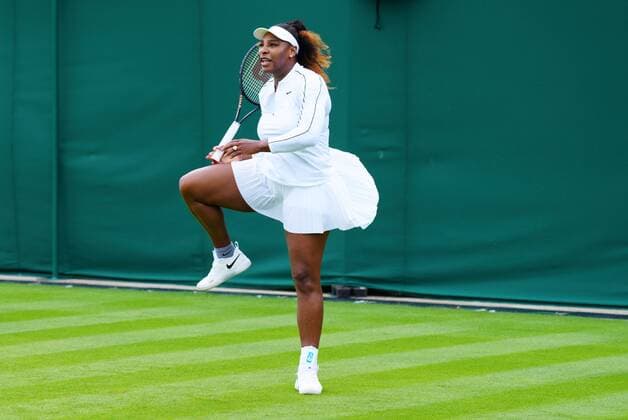 Tennis, Wimbledon, Serena Williams Training