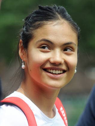 Tennis - 2022 All England Championships - Pre-evemnt practice - Wimbledon - Saturday 25th June 2022 Emma Raducanu of GBR 