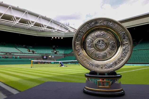 Tennis, Wimbledon, Courts and Trophies