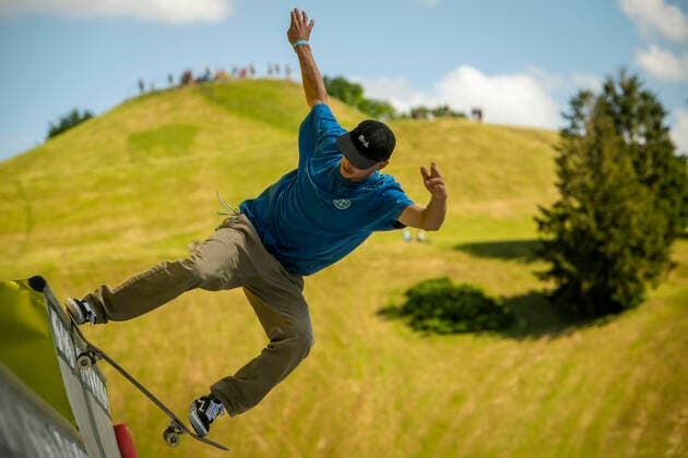 Sport Themen der Woche KW25 Sport Bilder des Tages Skateboard Best Trick, MASH 2022 Olympiapark Muenchen. 25.06.2022 Â *** Skateboard Best Trick, MASH 2022 Olympiapark Muenchen 25 06 2022 Â