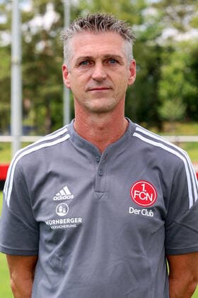 23 06 2022 1 FC Nuremberg FCN club season 2022 2023 photo appointment portrait appointment press appointment presentation single photo portrait portrait head shot DaMa single photo single photo portrait portrait head shot Marko Riegel stuff keeper 1 FC Nuremberg FCN