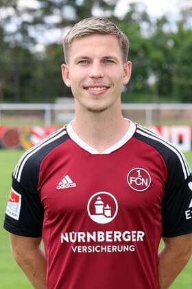 23 06 2022 1 FC Nuremberg FCN club season 2022 2023 photo appointment portrait appointment press appointment presentation single photo portrait portrait headshot DaMa single photo single photo portrait portrait headshot Lino Tempelmann 6, 1 FC Nuremberg FCN