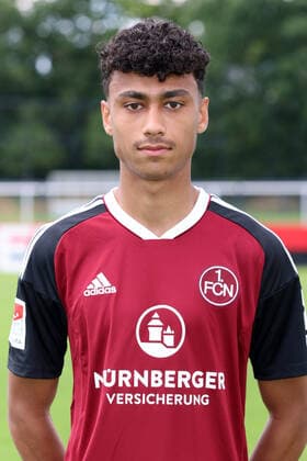 23 06 2022 1 FC Nuremberg FCN club season 2022 2023 photo appointment portrait appointment press appointment presentation single photo portrait portrait headshot DaMa single photo single photo portrait portrait headshot Nathaniel Brown 35, 1 FC Nuremberg FCN