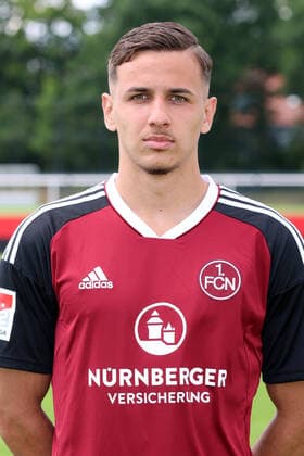 23 06 2022 1 FC Nürnberg FCN Club Season 2022 2023 photo appointment portrait appointment press appointment presentation single photo portrait portrait headshot DaMa single photo single photo portrait portrait headshot Filip Ilic 38, 1 FC Nürnberg FCN