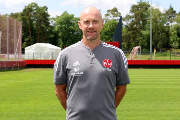 23 06 2022 1 FC Nürnberg FCN Club Season 2022 2023 photo appointment portrait appointment press appointment presentation single photo portrait portrait headshot DaMa single photo single photo portrait portrait headshot Frank Steinmetz Co Trainer 1 FC Nürnberg FCN