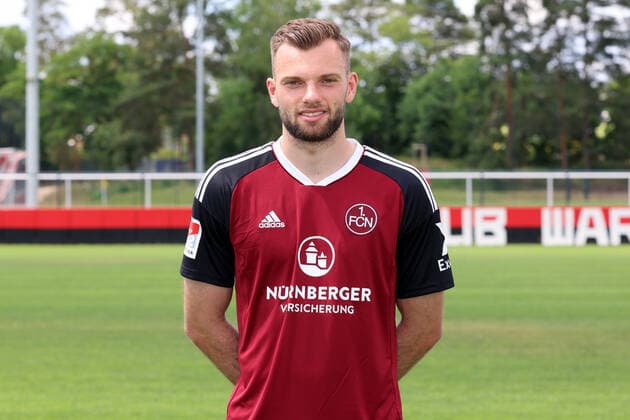23 06 2022 1 FC Nürnberg FCN club season 2022 2023 photo appointment portrait appointment press appointment presentation single photo portrait portrait headshot DaMa single photo single photo portrait portrait headshot Manuel Wintzheimer 18, 1 FC Nürnberg FCN