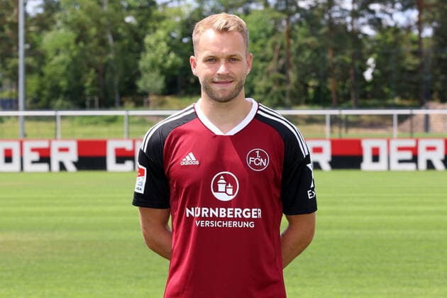 23 06 2022 1 FC Nuremberg FCN club season 2022 2023 photo appointment portrait appointment press appointment presentation single photo portrait portrait headshot DaMa single photo single photo portrait portrait headshot Pascal Köpke Koepke 20, 1 FC Nuremberg FCN