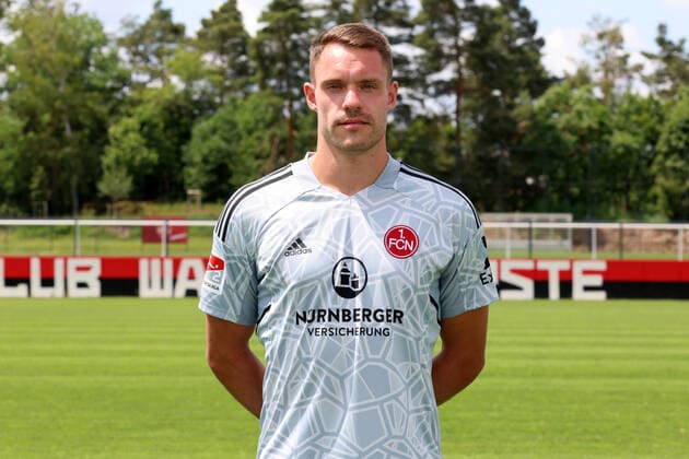 23 06 2022 1 FC Nürnberg FCN club season 2022 2023 photo appointment portrait appointment press appointment presentation single photo portrait portrait headshot DaMa single photo single photo portrait portrait headshot Christian Mathenia 26, 1 FC Nürnberg FCN