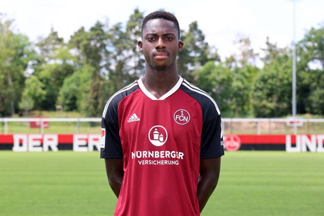 23 06 2022 1 FC Nuremberg FCN club season 2022 2023 photo appointment portrait appointment press appointment presentation single photo portrait portrait headshot DaMa single photo single photo portrait portrait headshot Sadik Fofana 3, 1 FC Nuremberg FCN
