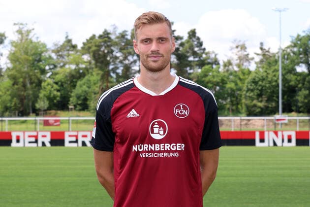 23 06 2022 1 FC Nuremberg FCN club season 2022 2023 photo appointment portrait appointment press appointment presentation single photo portrait portrait headshot DaMa single photo single photo portrait portrait headshot Asger Sörensen Soerensen 4, 1 FC Nuremberg FCN