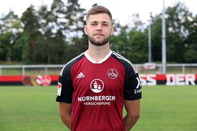 23 06 2022 1 FC Nuremberg FCN club season 2022 2023 photo appointment portrait appointment press appointment presentation single photo portrait portrait headshot DaMa single photo single photo portrait portrait headshot Eric Shuranov 11, 1 FC Nuremberg FCN