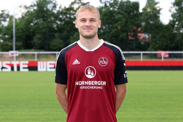 23 06 2022 1 FC Nuremberg FCN club season 2022 2023 photo appointment portrait appointment press appointment presentation single photo portrait portrait headshot DaMa single photo single photo portrait portrait headshot Tim Handwerker 29, 1 FC Nuremberg FCN