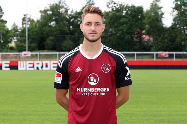 23 06 2022 1 FC Nuremberg FCN club season 2022 2023 photo appointment portrait appointment press appointment presentation single photo portrait portrait headshot DaMa single photo single photo portrait portrait headshot Lukas Schleimer 36, 1 FC Nuremberg FCN