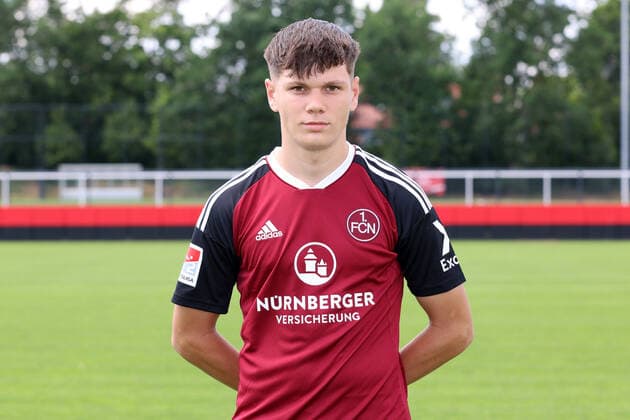 23 06 2022 1 FC Nuremberg FCN Club Season 2022 2023 photo appointment portrait appointment press appointment presentation single photo portrait portrait headshot DaMa single photo single photo portrait portrait headshot Pascal Fuchs 40, 1 FC Nuremberg FCN