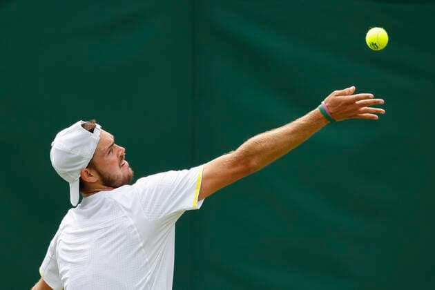 Maximilian Marterer GER Tennis Wimbledon 2022 Grand Slam ITF ATP WTA AELTC London Great Britain 27 June 2022 Copyright: xJuergenxHasenkopfx