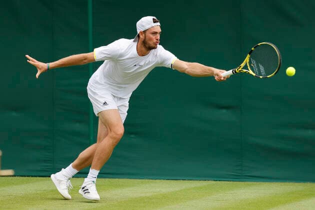 Maximilian Marterer GER Tennis Wimbledon 2022 Grand Slam ITF ATP WTA AELTC London Great Britain 27 June 2022 Copyright: xJuergenxHasenkopfx