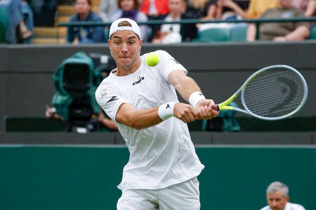 Jan Lennard Struff GER Tennis Wimbledon 2022 Grand Slam ITF ATP WTA AELTC London Great Britain 27 June 2022 Copyright: xJuergenxHasenkopfx