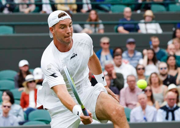 Jan Lennard Struff GER Tennis Wimbledon 2022 Grand Slam ITF ATP WTA AELTC London Great Britain 27 June 2022 Copyright: xJuergenxHasenkopfx