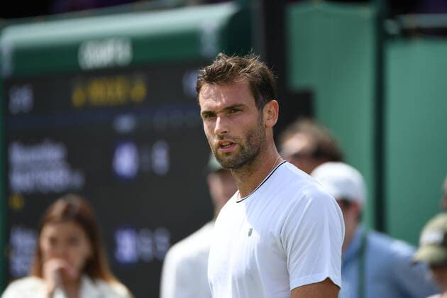 Tennis - Wimbledon 2022 - Quentin Halys - France TENNIS : Wimbledon 2022 - England - 27 06 2022 ChrysleneCaillaud Panoramic 