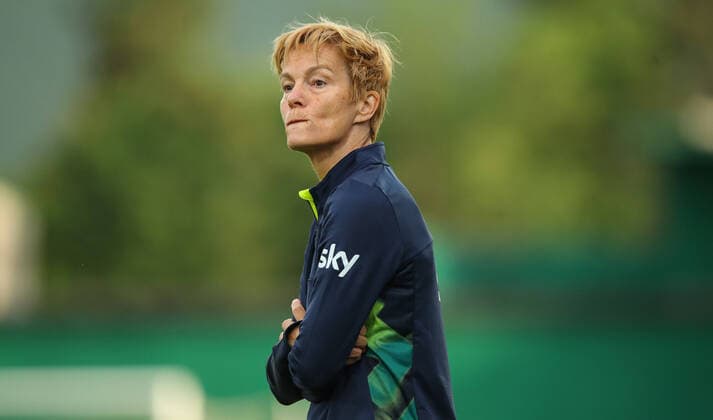 2023 FIFA Women s World Cup Qualifier Group A, Tengiz Burjanadze Stadium, Gori, Georgia 27 6 2022 Georgia vs Republic of Ireland Ireland manager Vera Pauw during the game Vera Pauw during the game 27 6 2022  Copyright: x INPHO RyanxByrnex RB2_6727