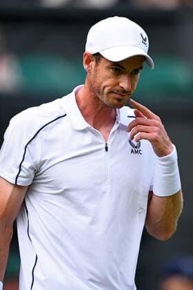 Mandatory Credit: Photo by James Veysey Shutterstock (13002284du) Andy Murray during his first round match Wimbledon Tennis Championships, Day 2, The All England Lawn Tennis and Croquet Club, London, UK - 27 Jun 2022 Wimbledon Tennis Championships, Day 2, The All England Lawn Tennis and Croquet Club, London, UK - 27 Jun 2022  Copyright: xJamesxVeysey Shutterstockx 13002284du
