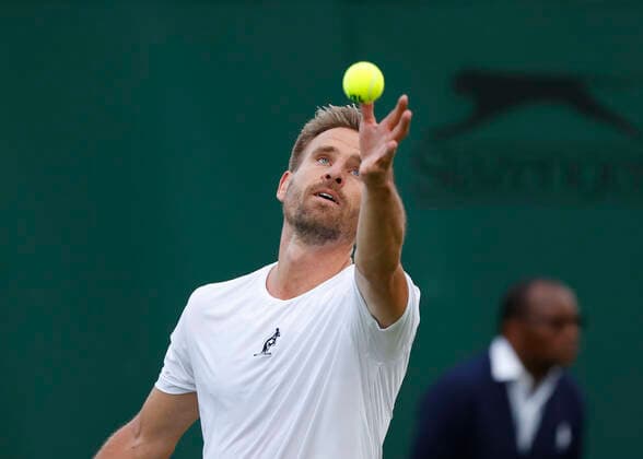 Peter Gojowczyk Tennis Wimbledon 2022 Grand Slam ITF ATP WTA AELTC London Great Britain 27 June 2022 Copyright: xJuergenxHasenkopfx