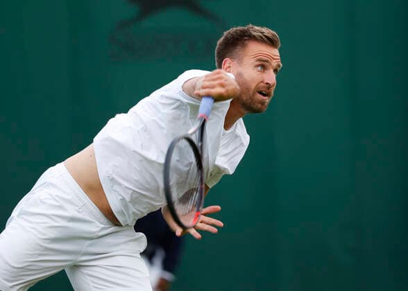 Peter Gojowczyk Tennis Wimbledon 2022 Grand Slam ITF ATP WTA AELTC London Great Britain 27 June 2022 Copyright: xJuergenxHasenkopfx