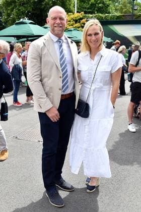 Mandatory Credit: Photo by James Veysey Shutterstock (13002287e) Mike Tindall and Zara Phillips Wimbledon Tennis Championships, Day 2, The All England Lawn Tennis and Croquet Club, London, UK - 28 Jun 2022 Wimbledon Tennis Championships, Day 2, The All England Lawn Tennis and Croquet Club, London, UK - 28 Jun 2022  Copyright: xJamesxVeysey Shutterstockx 13002287e