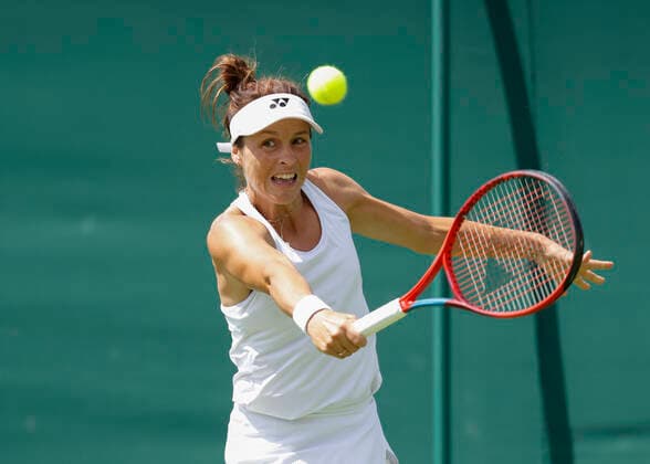Tatjana Maria Tennis Wimbledon 2022 Grand Slam ITF ATP WTA AELTC London Great Britain 28 June 2022 Copyright: xJuergenxHasenkopfx