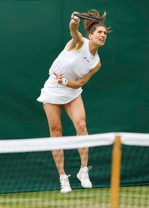 Andrea Petkovic Tennis Wimbledon 2022 Grand Slam ITF ATP WTA AELTC London Great Britain 28 June 2022 Copyright: xJuergenxHasenkopfx