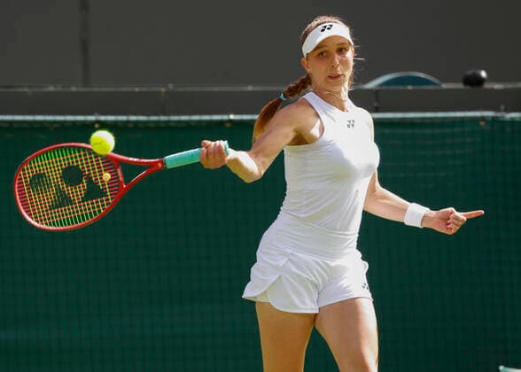 Tamara Korpatsch Tennis Wimbledon 2022 Grand Slam ITF ATP WTA AELTC London Great Britain 28 June 2022 Copyright: xJuergenxHasenkopfx