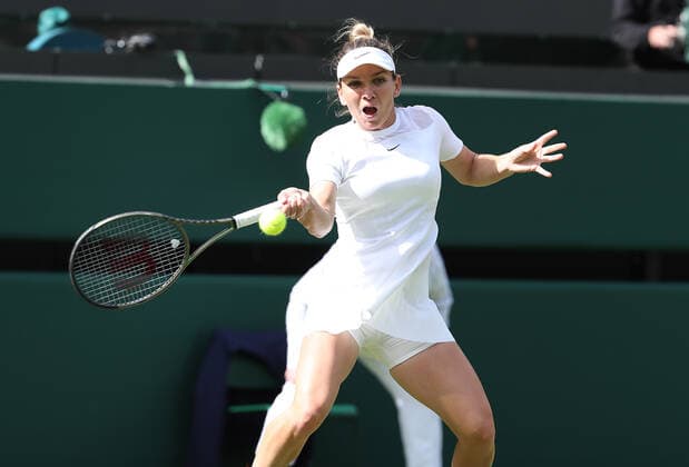 TENNIS - Wimbledon 2022 LONDON,ENGLAND,28.JUN.22 - TENNIS - WTA, Tennis Damen Tour, Wimbledon, Grand Slam. Image shows Simona Halep (ROU).  GEPAxpictures xAlanxGrieves