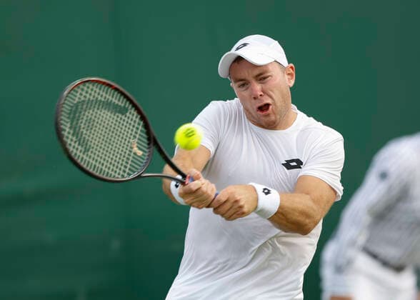 Dominik Koepfer Tennis Wimbledon 2022 Grand Slam ITF ATP WTA AELTC London Great Britain 28 June 2022 Copyright: xJuergenxHasenkopfx