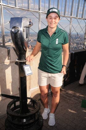 June 28, 2022, New York, United States: Ash Barty visits the Empire State Building to celebrate The Icon Series in New York City. New York United States - ZUMAs197 0161747113st Copyright: xEfrenxLandaosx