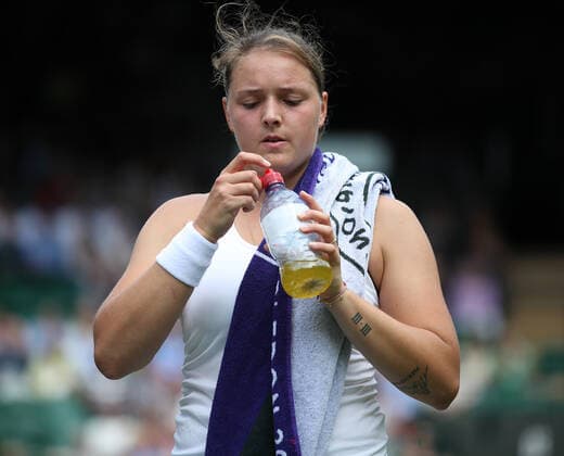 TENNIS - Wimbledon 2022 LONDON,ENGLAND,29.JUN.22 - TENNIS - WTA, Tennis Damen Tour, Wimbledon, Grand Slam. Image shows Jule Niemeier (GER).  GEPAxpictures xAlanxGrieves