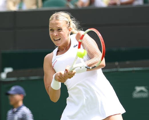 TENNIS - Wimbledon 2022 LONDON,ENGLAND,29.JUN.22 - TENNIS - WTA, Tennis Damen Tour, Wimbledon, Grand Slam. Image shows Anett Kontaveit (EST).  GEPAxpictures xAlanxGrieves