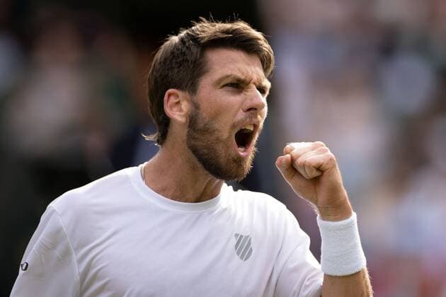 Mandatory Credit: Photo by Ella Ling Shutterstock (13008247bz) Cameron Norrie during his second round match Wimbledon Tennis Championships, Day 3, The All England Lawn Tennis and Croquet Club, London, UK - 29 Jun 2022 Wimbledon Tennis Championships, Day 3, The All England Lawn Tennis and Croquet Club, London, UK - 29 Jun 2022  Copyright: xEllaxLing Shutterstockx 13008247bz