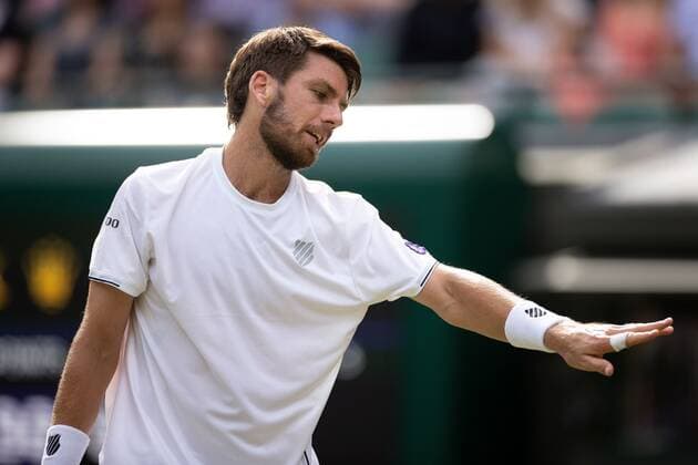 Mandatory Credit: Photo by Ella Ling Shutterstock (13008247bx) Cameron Norrie during his second round match Wimbledon Tennis Championships, Day 3, The All England Lawn Tennis and Croquet Club, London, UK - 29 Jun 2022 Wimbledon Tennis Championships, Day 3, The All England Lawn Tennis and Croquet Club, London, UK - 29 Jun 2022  Copyright: xEllaxLing Shutterstockx 13008247bx