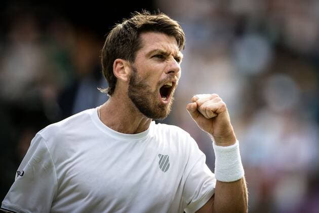 Mandatory Credit: Photo by Ella Ling Shutterstock (13008247ce) Cameron Norrie during his second round match Wimbledon Tennis Championships, Day 3, The All England Lawn Tennis and Croquet Club, London, UK - 29 Jun 2022 Wimbledon Tennis Championships, Day 3, The All England Lawn Tennis and Croquet Club, London, UK - 29 Jun 2022  Copyright: xEllaxLing Shutterstockx 13008247ce