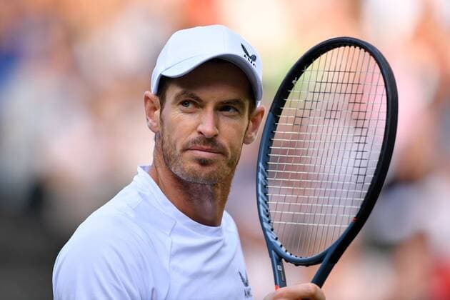 Mandatory Credit: Photo by James Veysey Shutterstock (13008248dh) Andy Murray during his second round match Wimbledon Tennis Championships, Day 3, The All England Lawn Tennis and Croquet Club, London, UK - 29 Jun 2022 Wimbledon Tennis Championships, Day 3, The All England Lawn Tennis and Croquet Club, London, UK - 29 Jun 2022  Copyright: xJamesxVeysey Shutterstockx 13008248dh