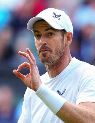 Mandatory Credit: Photo by Javier Garcia Shutterstock (13008249iq) Andy Murray gestures during his second round match Wimbledon Tennis Championships, Day 3, The All England Lawn Tennis and Croquet Club, London, UK - 29 Jun 2022 Wimbledon Tennis Championships, Day 3, The All England Lawn Tennis and Croquet Club, London, UK - 29 Jun 2022  Copyright: xJavierxGarcia Shutterstockx 13008249iq
