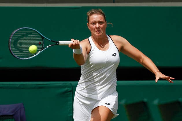 Jule Niemeier GER Tennis Wimbledon 2022 Grand Slam ITF ATP WTA AELTC London Great Britain 29 June 2022 Copyright: xJuergenxHasenkopfx