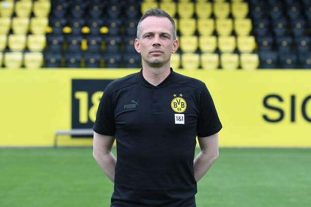 Borussia Dortmund II 3 league, portrait date 2022 2023 Christian Preußer coach head coach Dortmund xRx