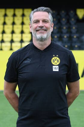 Borussia Dortmund II 3 league, portrait date 2022 2023 Thomas Feldhoff goalkeeper coach xRx