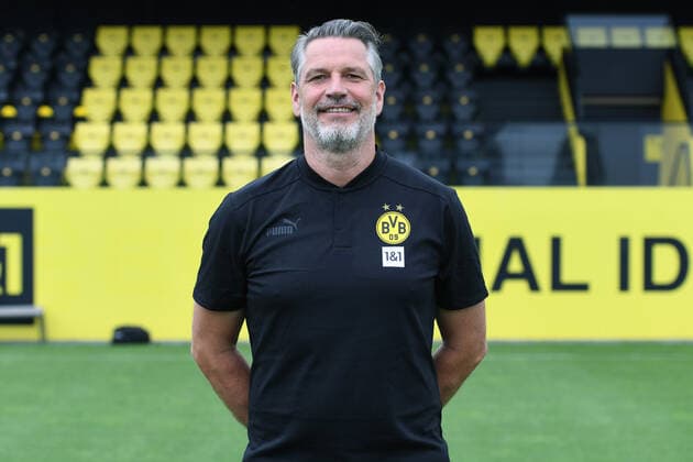 Borussia Dortmund II 3 league, portrait date 2022 2023 Thomas Feldhoff goalkeeper coach xRx