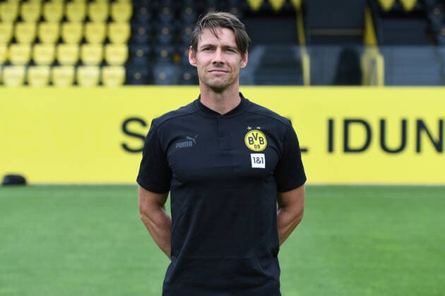 Borussia Dortmund II 3 league, portrait date 2022 2023 Benjamin Schüßler athletics coach xRx