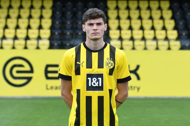 Borussia Dortmund II 3 league, portrait date 2022 2023 Moritz Broschinski xRx