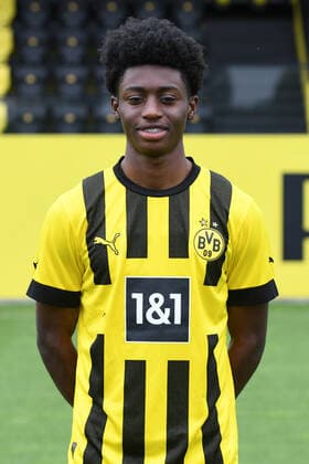 Borussia Dortmund II 3 league, portrait date 2022 2023 Prince Aning xRx