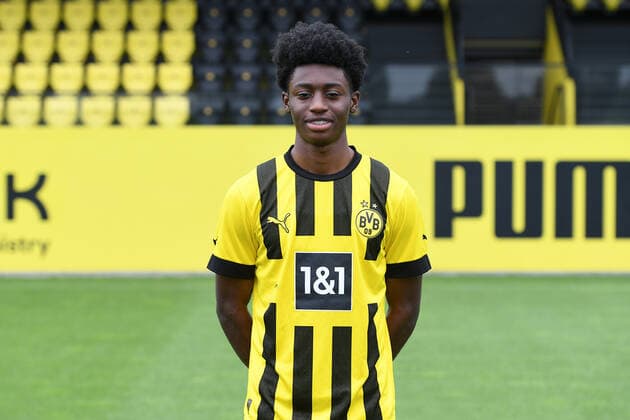 Borussia Dortmund II 3 league, portrait date 2022 2023 Prince Aning xRx